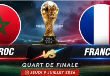 CDM 2026 : FRANCE – MAROC